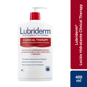 Loc.Hidrat.Lubriderm Clin.Therapy X400ml