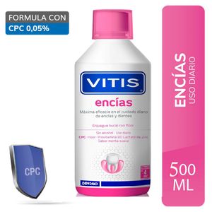 Enjuague Bucal Vitis Encias X500 ml