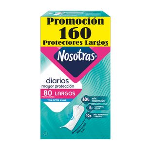 Protectotres Nosotras Largos 160Und Prom