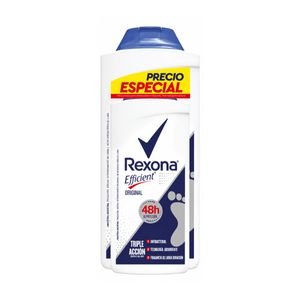 Talco Rexona Eficiente Talco Pack 180g +55g